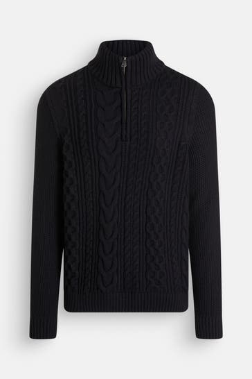 SUPERDRY Strick-Troyer navy