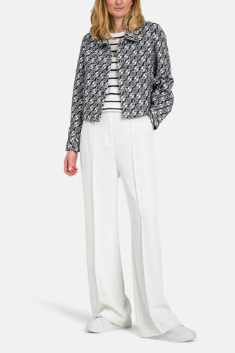 COMMA, Stoffhose weiß