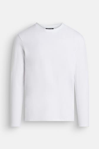 STRELLSON Langarmshirt 'Colin' weiß