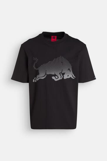 HUGO T-Shirt 'Dricard' schwarz