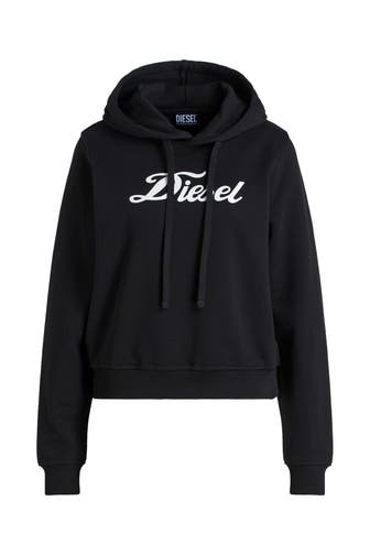 DIESEL Hoodie schwarz