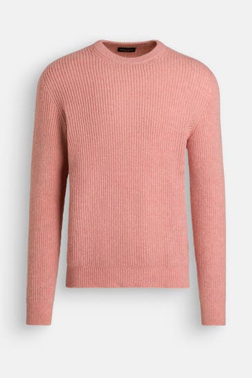 ROBERTO COLLINA Wollmixpullover altrosa