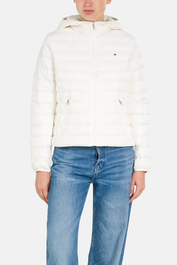 TOMMY HILFIGER Light-Daunenjacke ecru