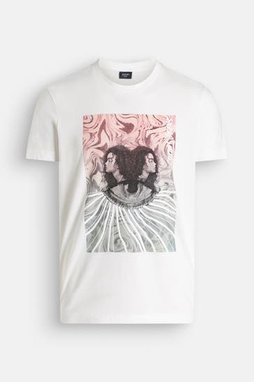 JOOP! JEANS T-Shirt 'Deano' weiß