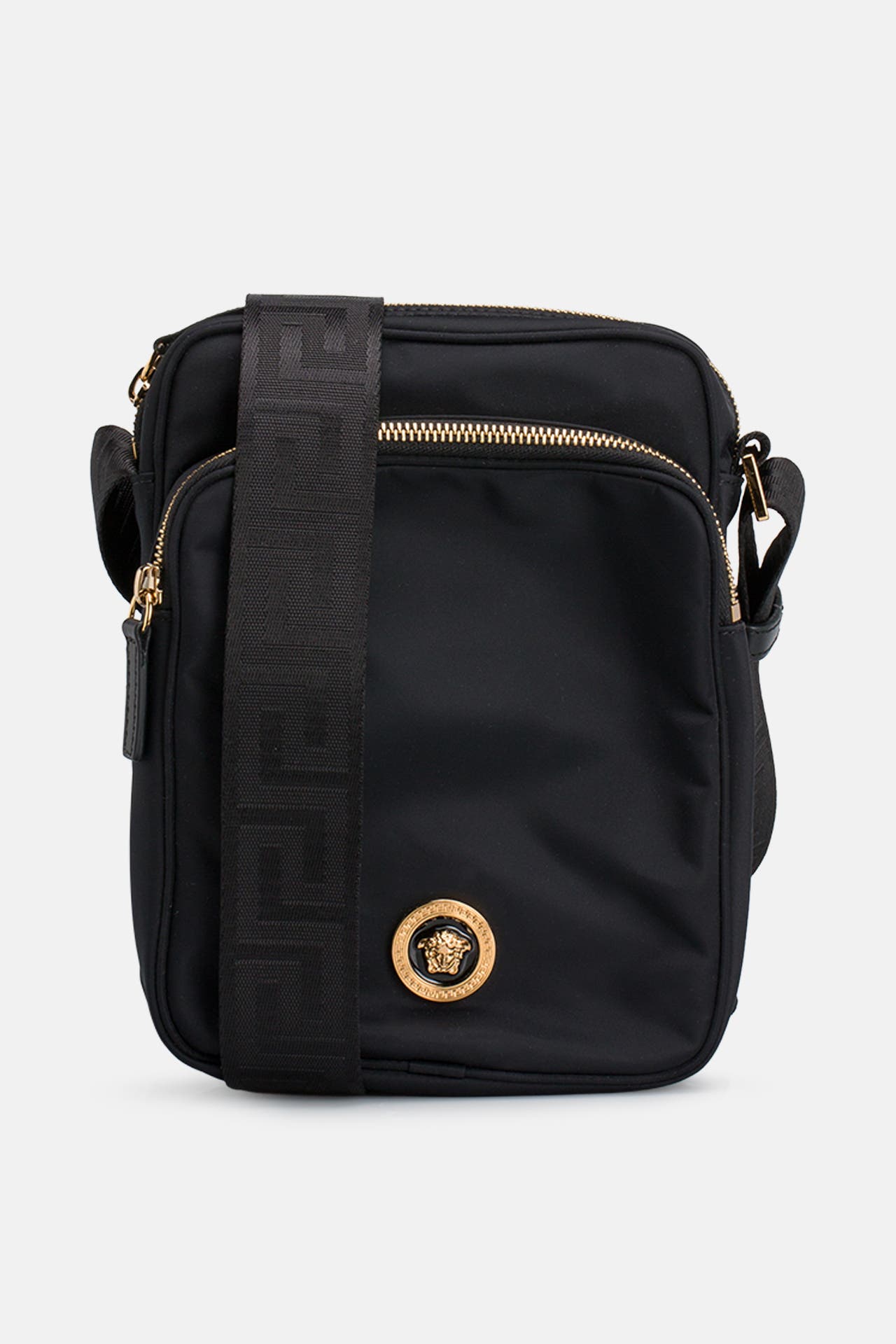 VERSACE Umhängetasche schwarz, Bild 1