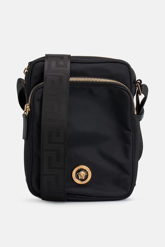 VERSACE Umhängetasche schwarz