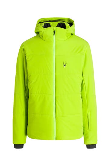 SPYDER Skijacke neongrün