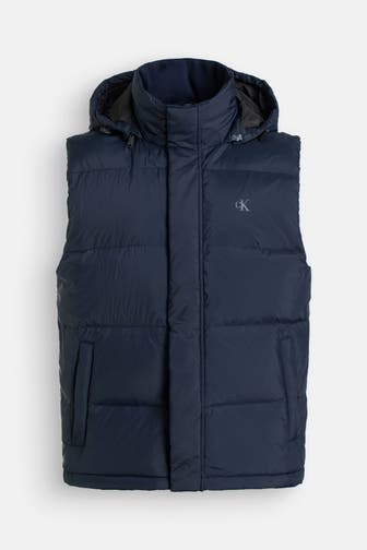 CALVIN KLEIN Daunenweste navy