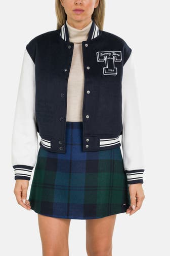 TOMMY HILFIGER Collegejacke 'Letterman' mehrfarbig