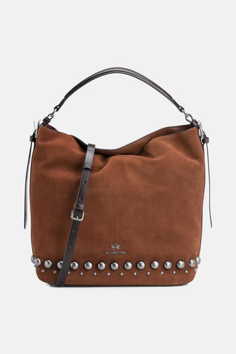 LA MARTINA Handtasche dunkelbraun