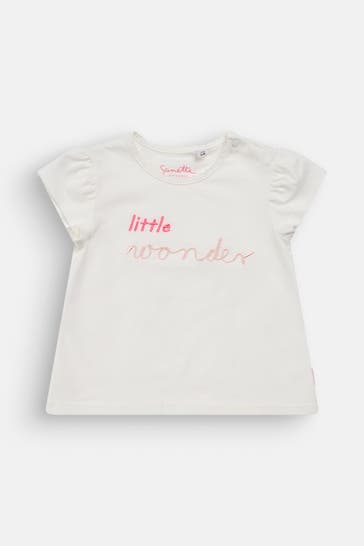 SANETTA T-Shirt weiß