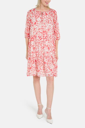 COMMA, Casual-Kleid gemustert