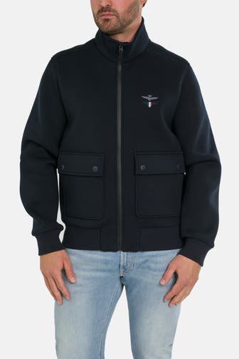 AERONAUTICA MILITARE Übergangsjacke nachtblau