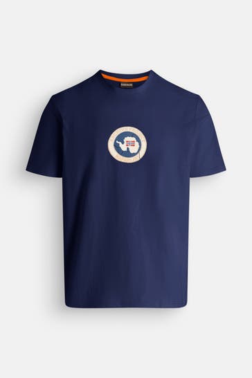 NAPAPIJRI 'Phos' T-Shirt, dark blue