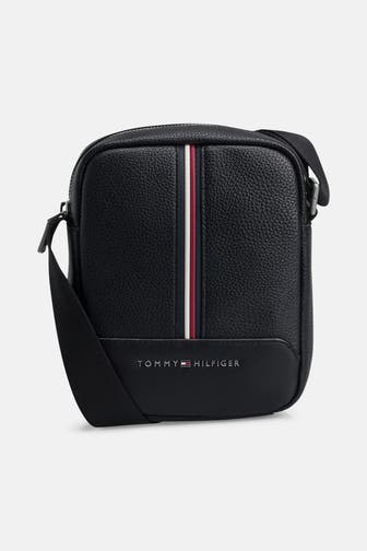 TOMMY HILFIGER Umhängetasche 'Central Mini' schwarz
