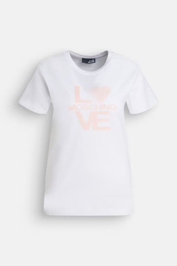 LOVE MOSCHINO T-Shirt weiß