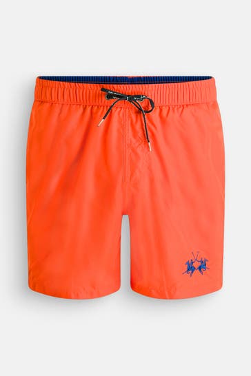 LA MARTINA Badehose neonorange