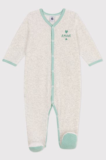 PETIT BATEAU Strampler beige