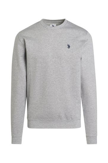 U.S. POLO ASSN. Sweatshirt hellgrau