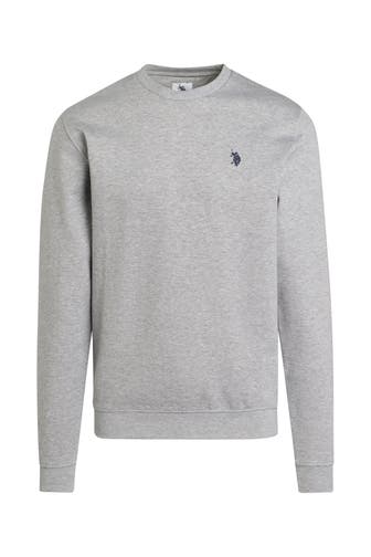 U.S. POLO ASSN. Sweatshirt hellgrau