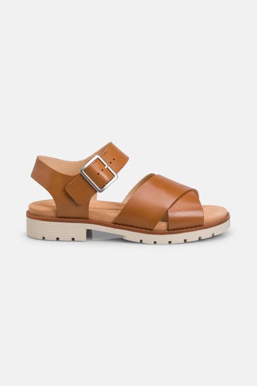 CLARKS Sandalen 'Orinoco Cross' braun