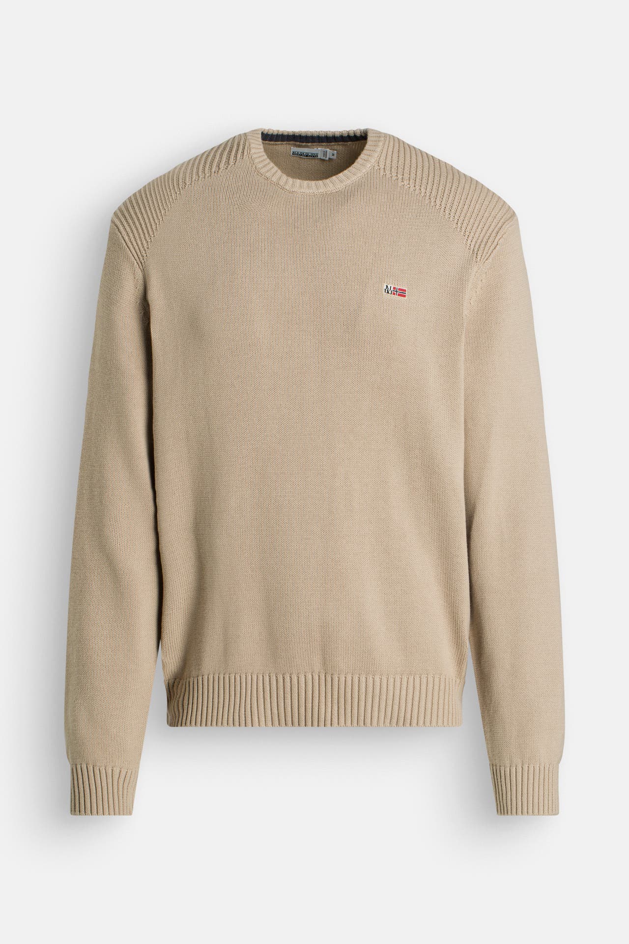 NAPAPIJRI Strickpullover 'Darel' beige, Bild 1