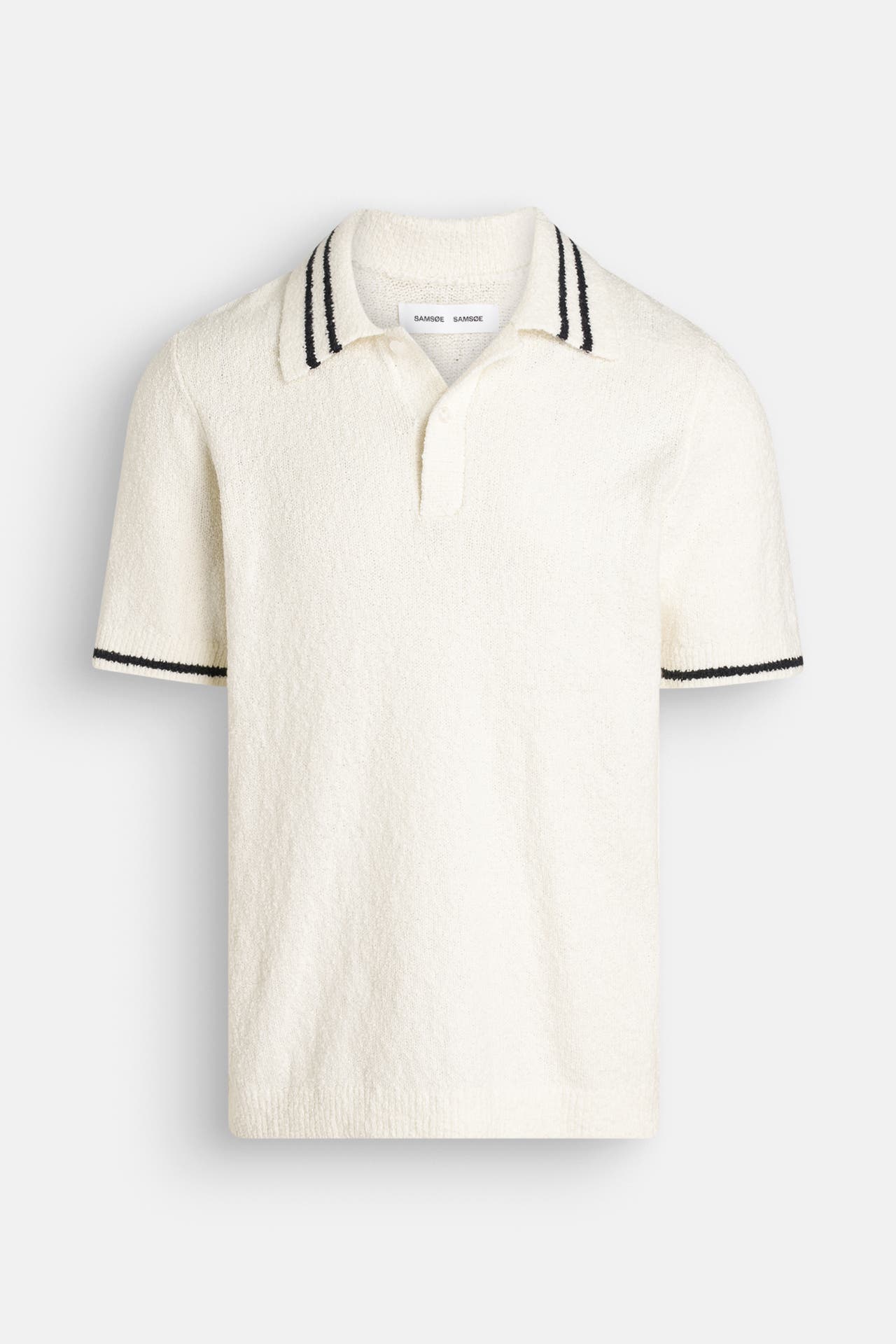 SAMSØE & SAMSØE Poloshirt 'Sapedro' ecru, Bild 1