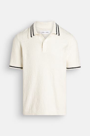 SAMSØE & SAMSØE Poloshirt 'Sapedro' ecru