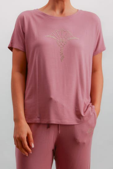 JOOP! T-Shirt dunkelrosa