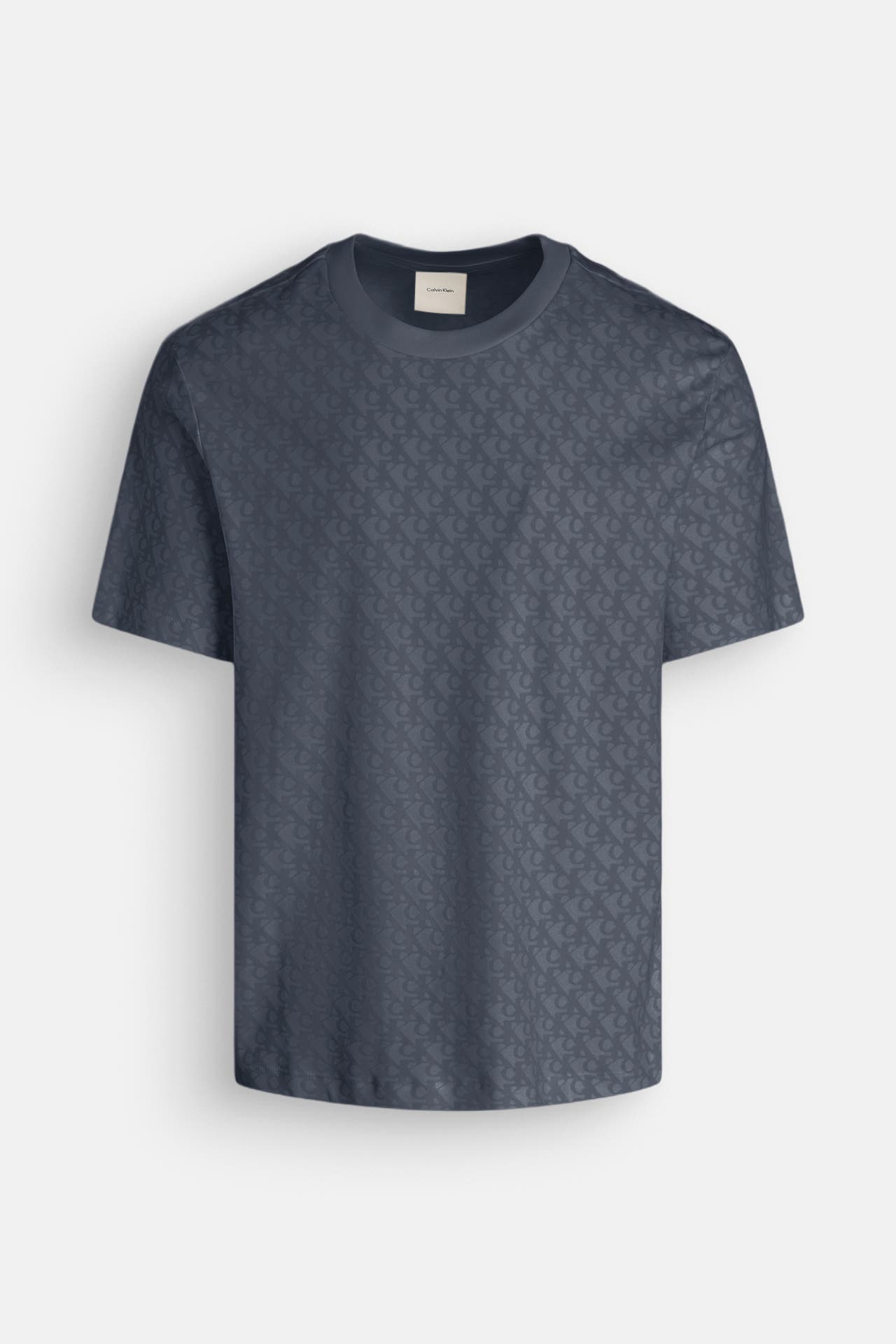 CALVIN KLEIN T-Shirt graublau gemustert, Bild 1