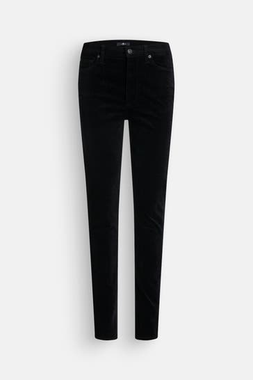 7 FOR ALL MANKIND Jeans schwarz skinny