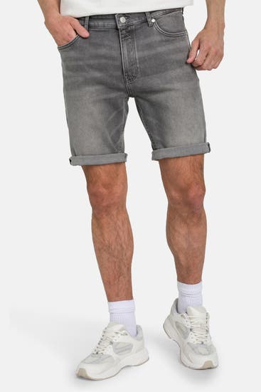 MARC O'POLO DENIM - Jeansshorts steingrau