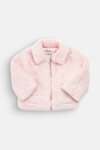 GUESS Teddyfelljacke rosa