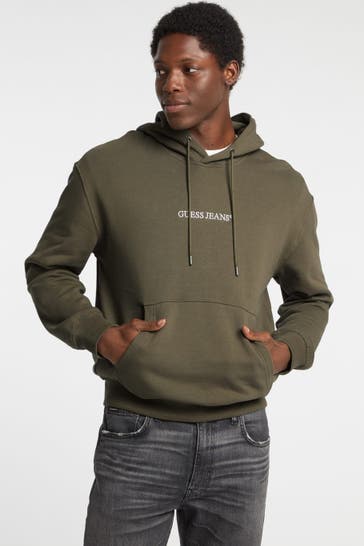 GUESS Hoodie oliv