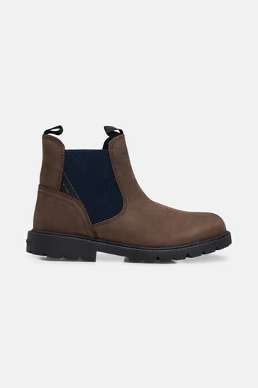 GEOX Chelsea-Boots 'Shaylax' dunkelbraun