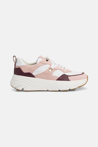 GEOX Leder-Sneaker 'Diamanta' mehrfarbig