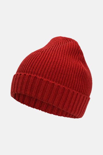 JOOP! Wollmix-Mütze 'Francis' rostrot