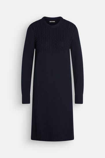 BARBOUR Strickkleid 'Guernsey' navy