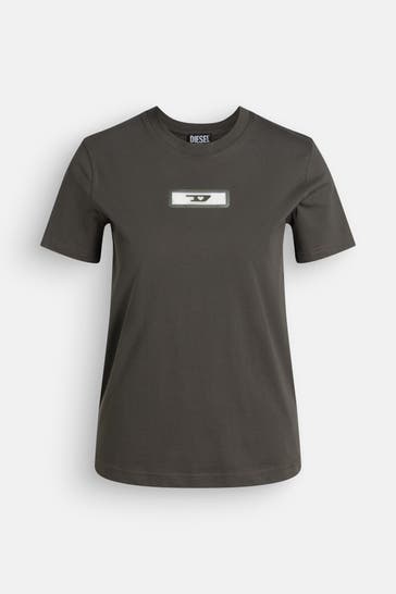 DIESEL T-Shirt dunkelgrün