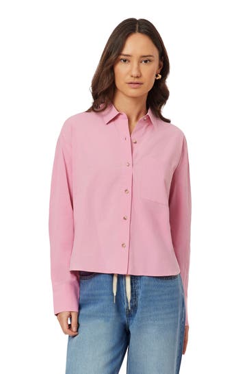 SCOTCH & SODA Casual-Bluse rosa