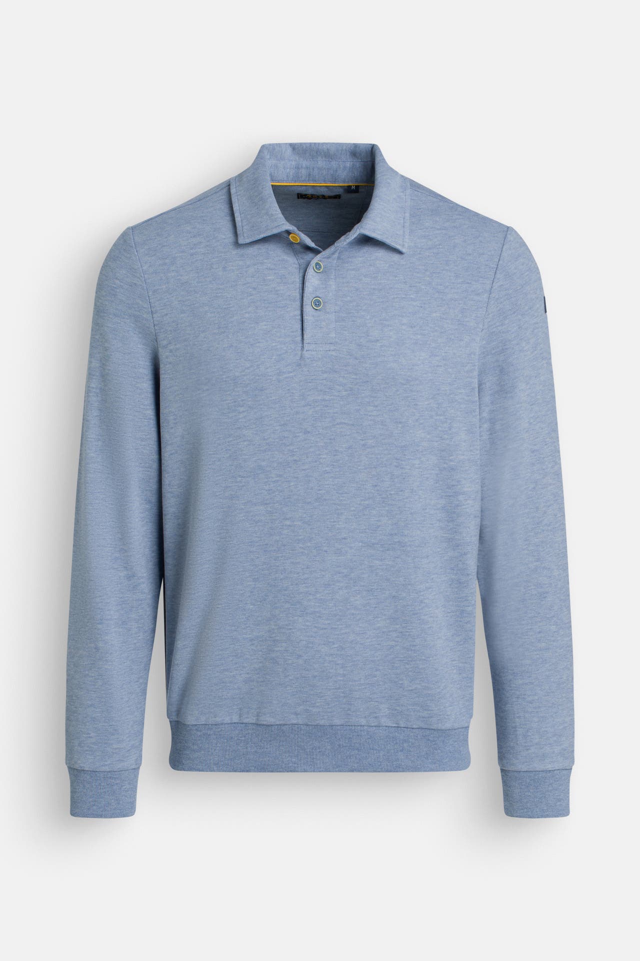 NEW ZEALAND AUCKLAND Langarm-Polo taubenblau, Bild 1