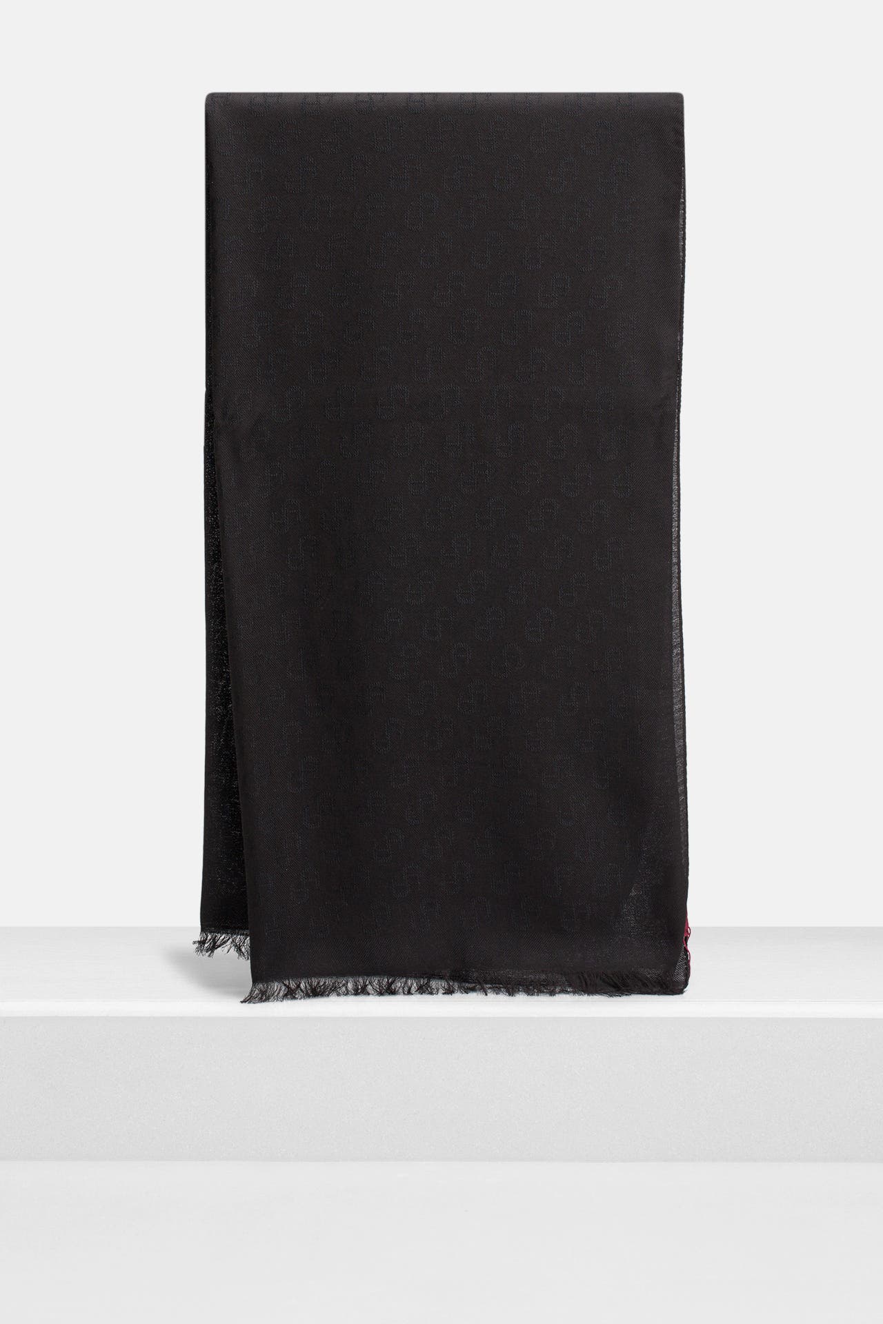 AIGNER Schal schwarz, Bild 1