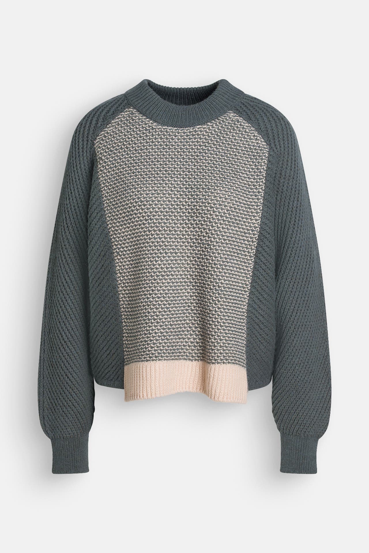 CLOSED Wollmix-Strickpullover zweifarbig, Bild 1