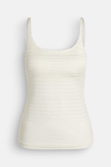 EMPORIO ARMANI Shaping-Top ecru