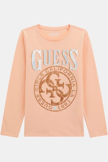 GUESS Longsleeve lachs