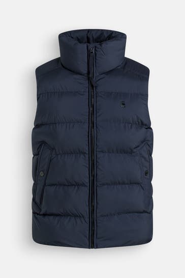 G-STAR Steppweste dunkelblau
