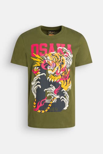 SUPERDRY T-Shirt grün