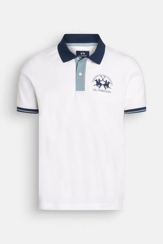 LA MARTINA Polo-Shirt weiß