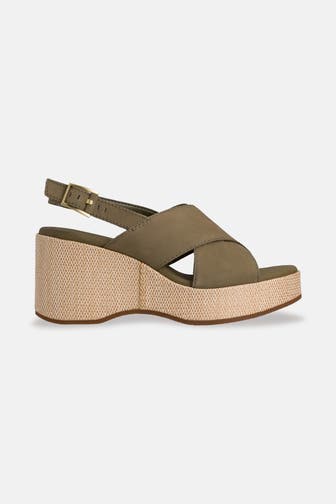 CLARKS Wedges 'Manon Wish' oliv