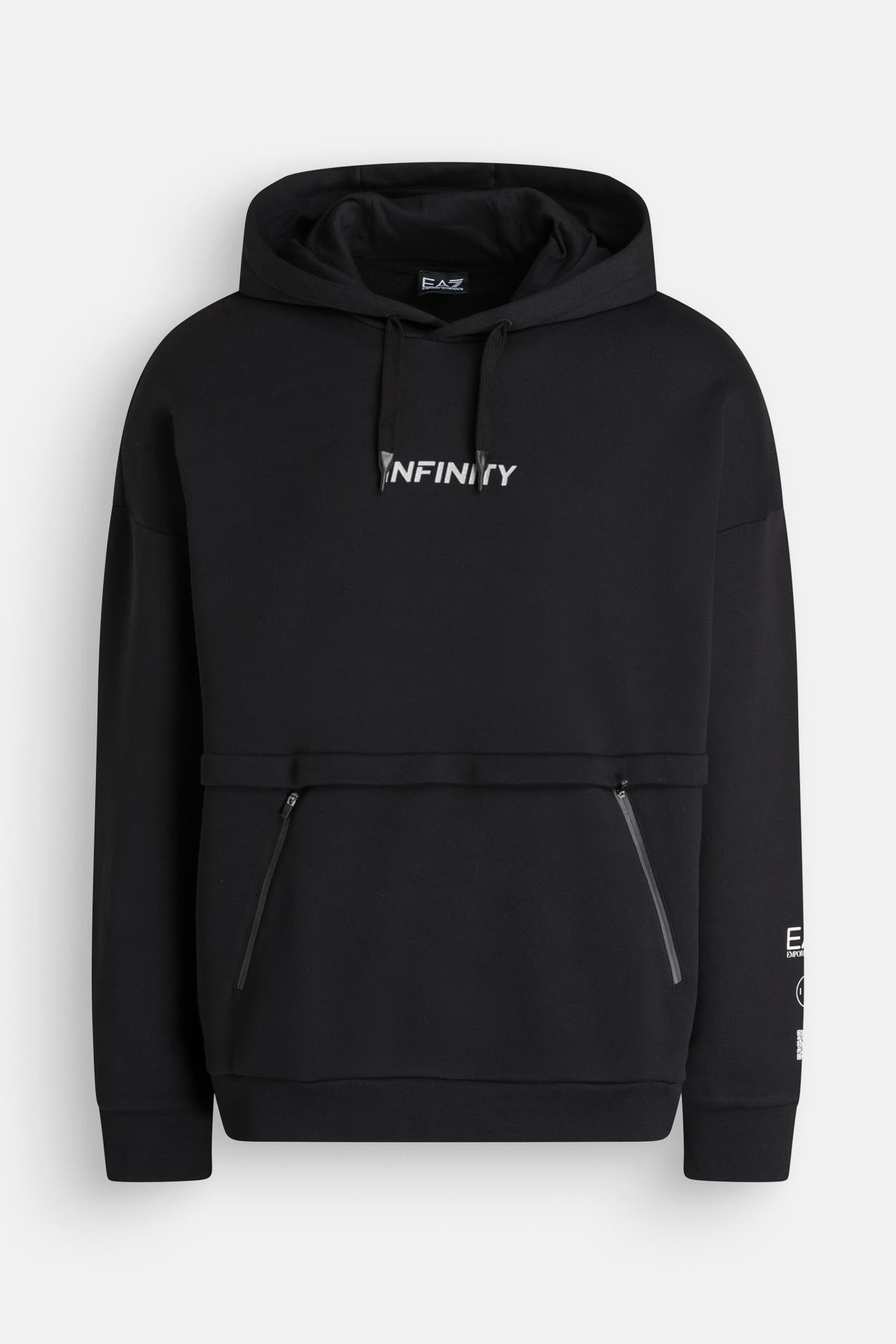EA7 Hoodie schwarz, Bild 1